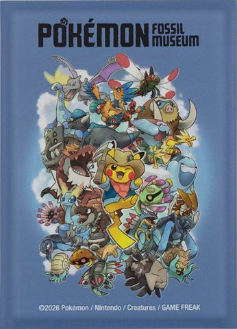 Card Sleeves - Pokemon Fossil Museum (65-Pack)
