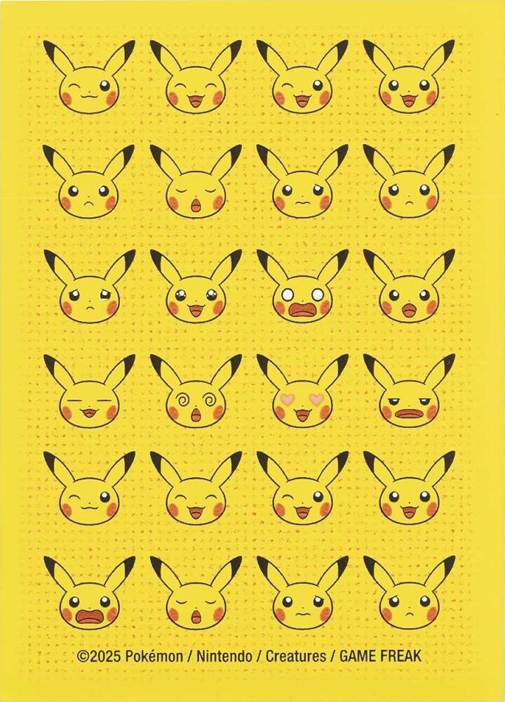 Card Sleeves - Pikachu Moods (65-Pack)