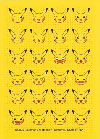 Card Sleeves - Pikachu Moods (65-Pack)