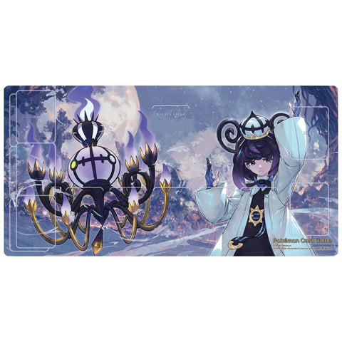 Pokemon TCG: Pokemon Center Exclusive - Gwynn and Mega Chandelure Playmat