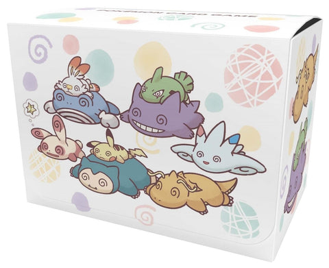 Pokemon Center Japan Exclusive: Exhausted Pokemon (Blue) Double Deck Box