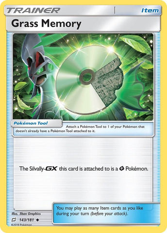 Grass Memory 143/181 (SM - Team Up) 