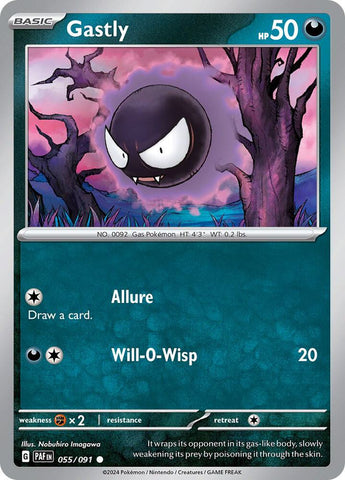 Gastly 055/091 (SV: Paldean Fates) 