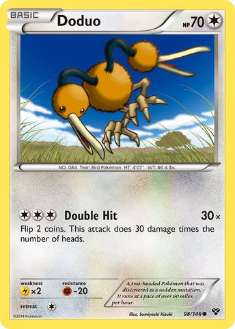 Doduo 098/146 (XY Base Set) 