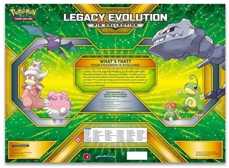 Legacy Evolutions pin collection