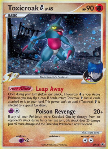 Toxicroak G DP41 (Diamond and Pearl Promos)  - Holofoil