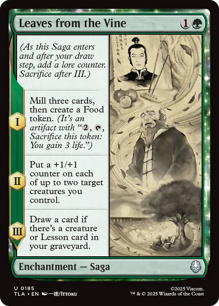 Leaves from the Vine [Avatar: The Last Airbender]