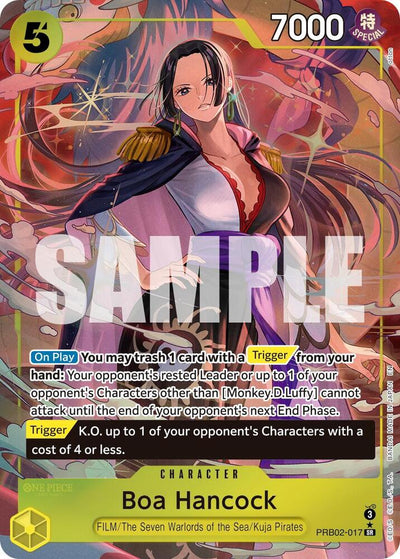 Boa Hancock PRB02-017 (Premium Booster -The Best- Vol. 2) - Alternate Art Foil