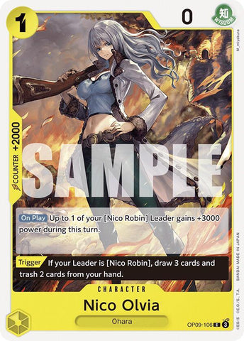 Nico Olvia OP09-106 (Emperors in the New World) 