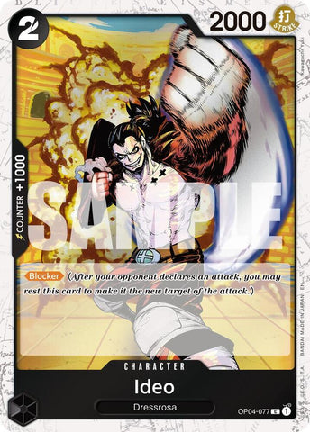 Ideo OP04-077 (Premium Booster -The Best- Vol. 2)  - Pirate Foil
