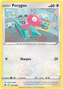 Porygon 116/198 (SWSH06: Chilling Reign) 