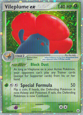 Vileplume ex 100/101 (Hidden Legends)  - Holofoil