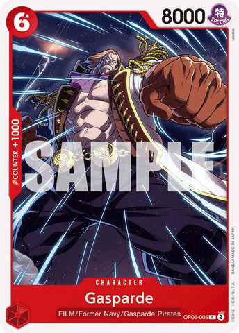 Gasparde OP06-005 (Wings of the Captain) 