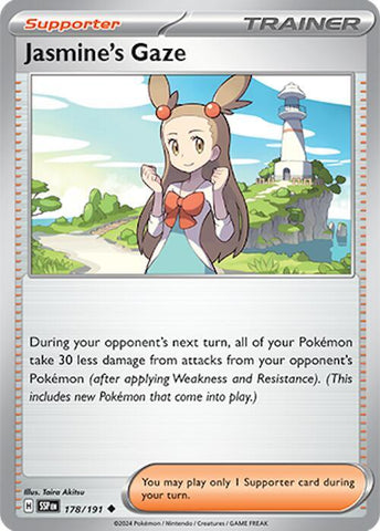 Jasmine's Gaze 178/191 (SV08: Surging Sparks) 