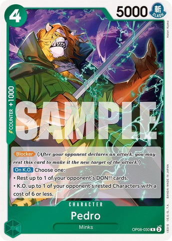 Pedro OP08-030 (Two Legends)  - Foil