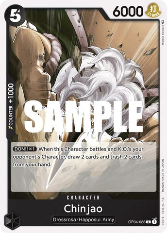 Chinjao OP04-086 (Kingdoms of Intrigue) 