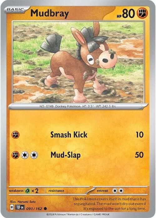 Mudbray 091/162 (SV05: Temporal Forces)  - Reverse Holofoil