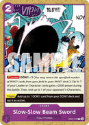 Slow-Slow Beam Sword (Reprint) OP07-076 (Premium Booster -The Best- Vol. 2) 