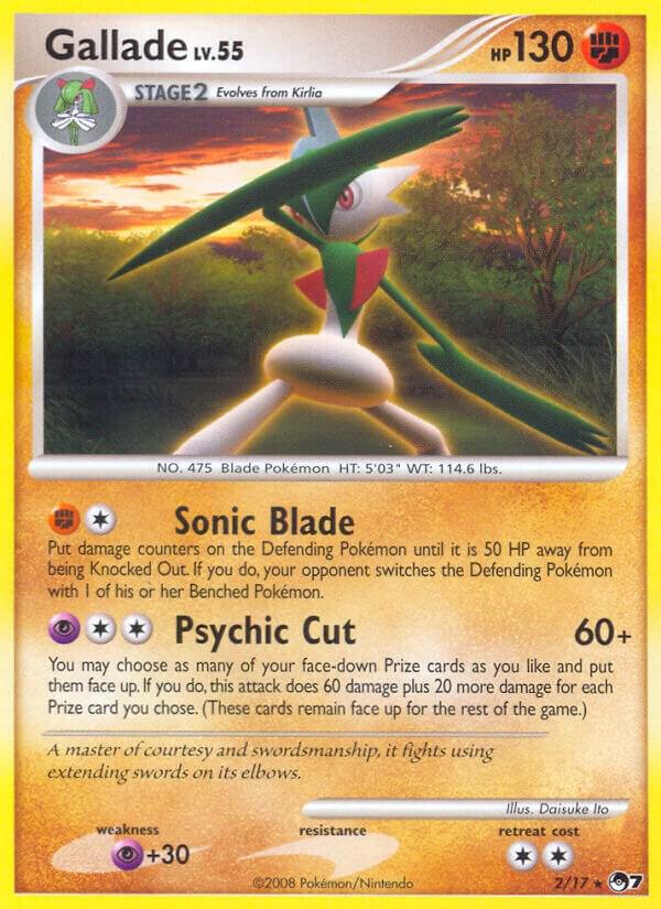Gallade 002/017 (POP Series 7)  - Holofoil