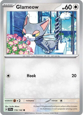 Glameow 116/142 (SV07: Stellar Crown) 