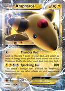 Ampharos EX 27/98 (XY - Ancient Origins)  - Holofoil
