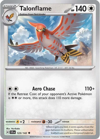 Talonflame 123/142 (SV07: Stellar Crown) 