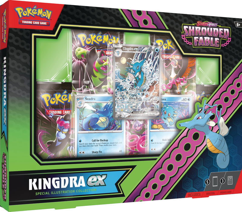 Scarlet & Violet: Shrouded Fable - Kingdra Ex Illustration Collection