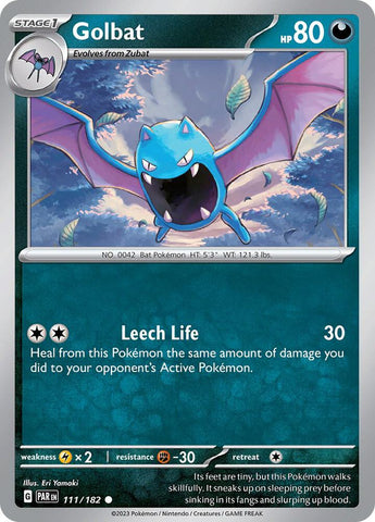 Golbat 111/182 (SV04: Paradox Rift) 