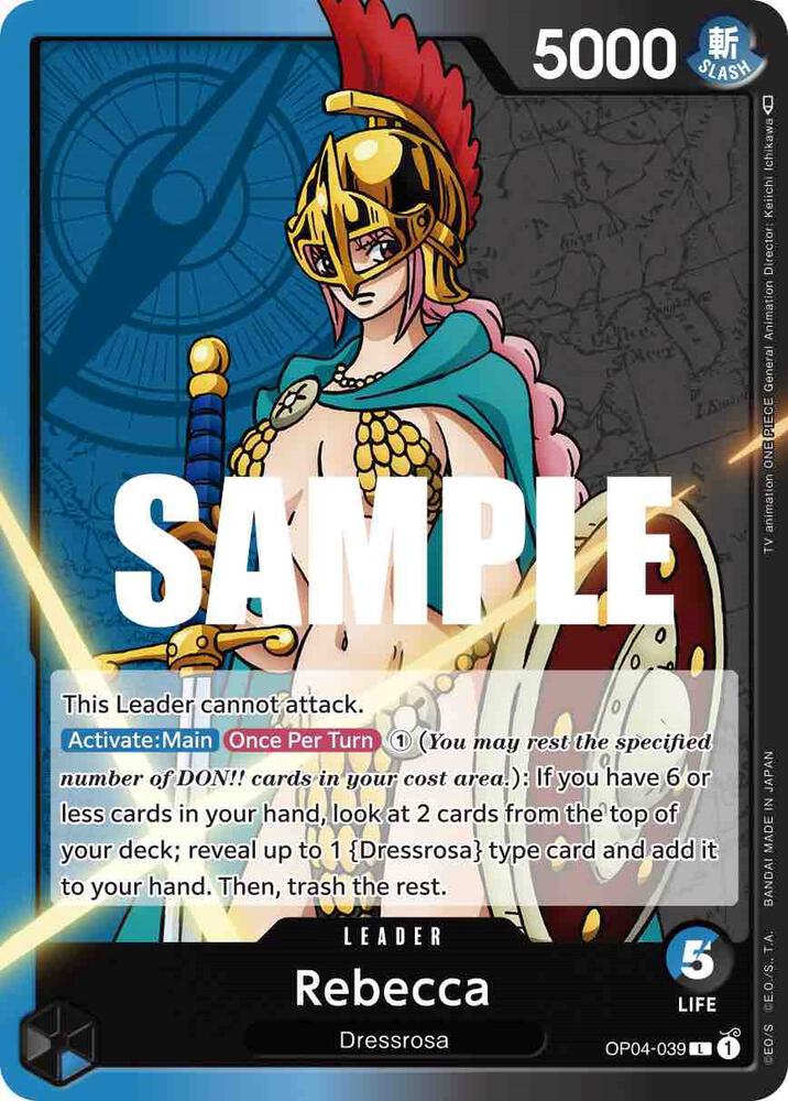 Rebecca OP04-039 (Kingdoms of Intrigue) 