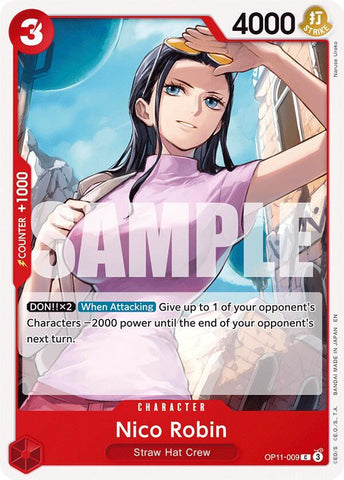 Nico Robin OP11-009 (A Fist of Divine Speed) 