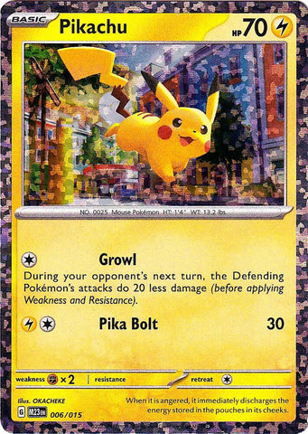 Pikachu 006/015 (McDonald's Promos 2023)  - Holofoil
