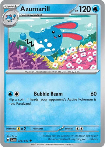 Azumarill 034/142 (SV07: Stellar Crown) 
