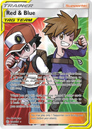 Red and Blue 234/236 (SM - Cosmic Eclipse)  - Holofoil