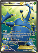 Heracross EX 105/111 (XY - Furious Fists)  - Holofoil