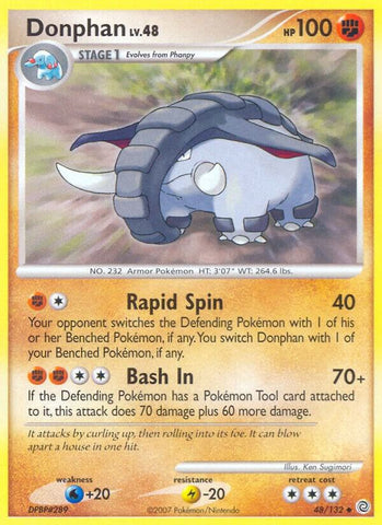 Donphan 48/132 (Secret Wonders) 