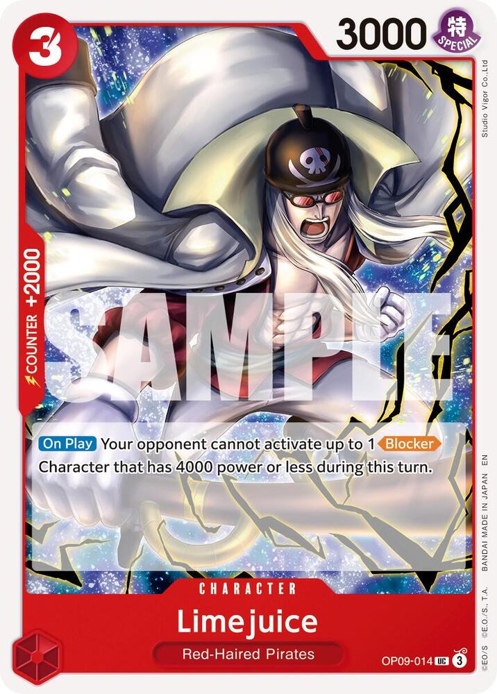 Limejuice (Reprint) OP09-014 (Premium Booster -The Best- Vol. 2) 