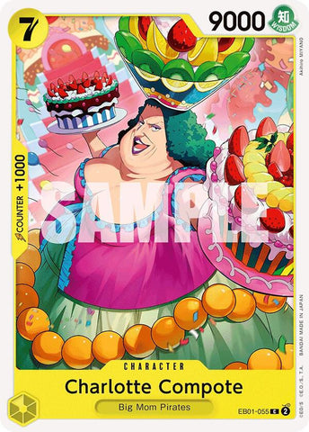 Charlotte Compote EB01-055 (Extra Booster: Memorial Collection) 