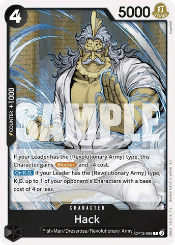 Hack OP12-089 (Legacy of the Master)  - Foil