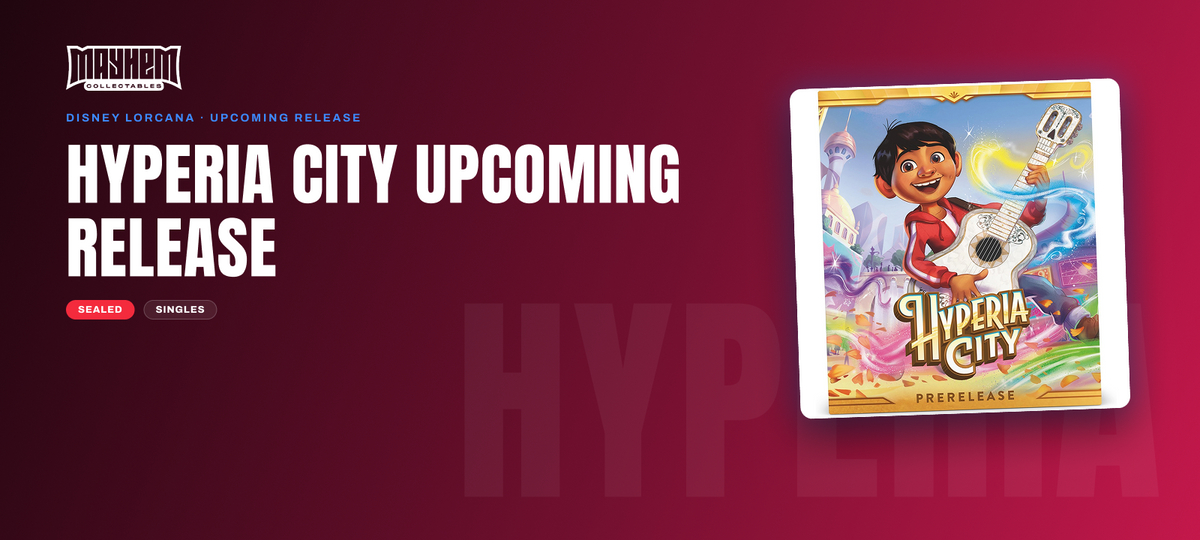 Lorcana Hyperia City Upcoming Release