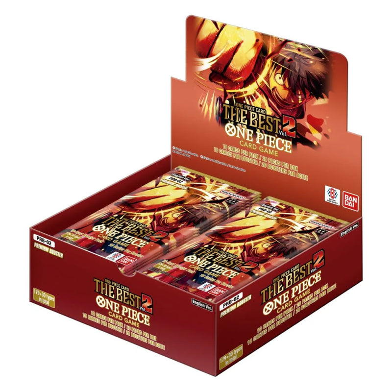 ONE PIECE Card Game PRB-02 booster pack – official Bandai trading card game promo with rare and exclusive cards.