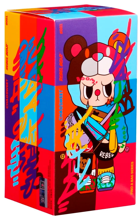Pop Cuppo·Rebel Bear Movable - Bag Series