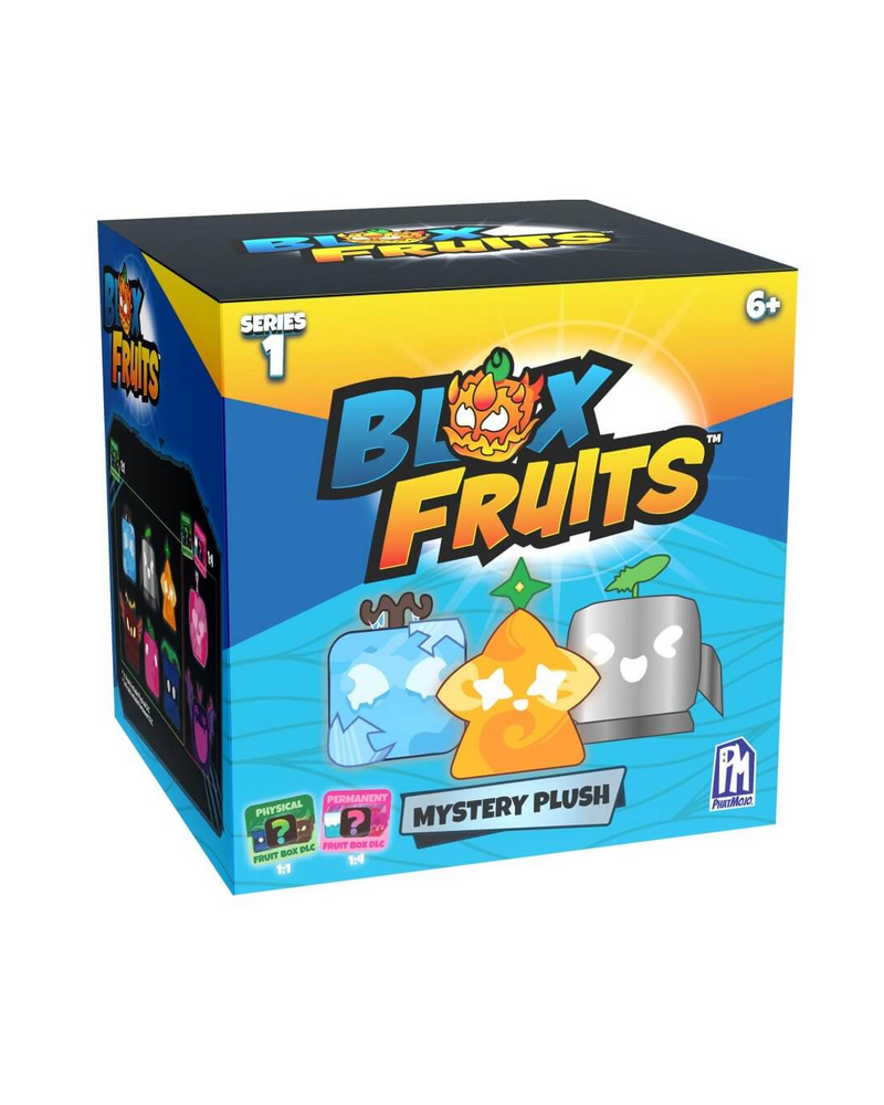 BLOX FRUITS 4" Collectible Blind Box Plush Asst with DLC Code