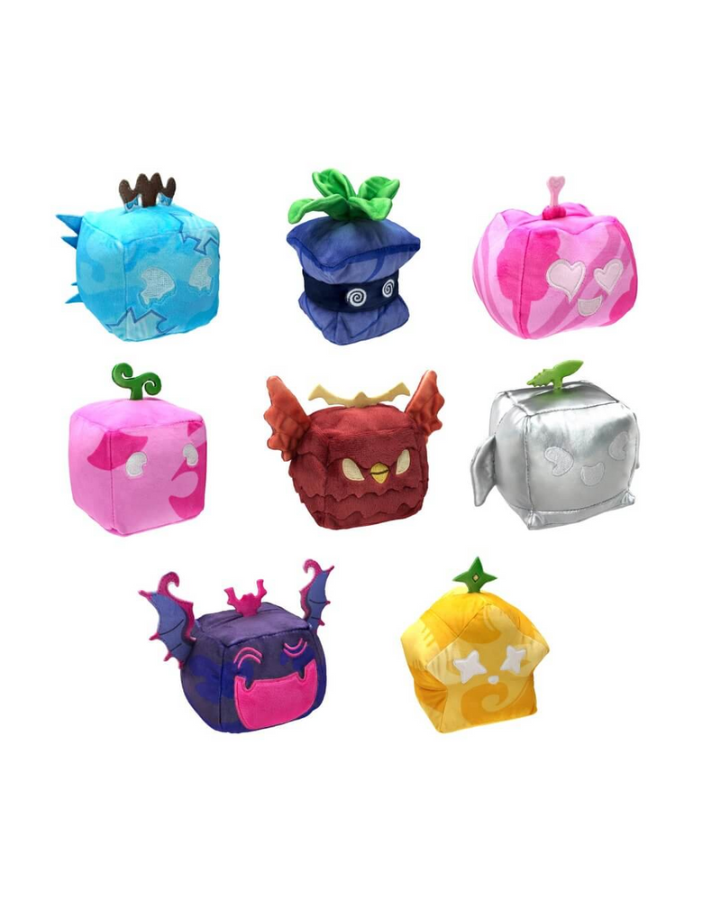 BLOX FRUITS 4" Collectible Blind Box Plush Asst with DLC Code