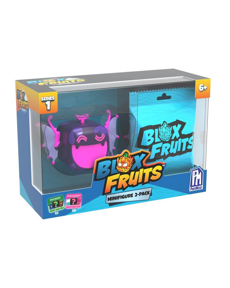 BLOX FRUITS 1.5" Mini Figure 2pk with DLC Code