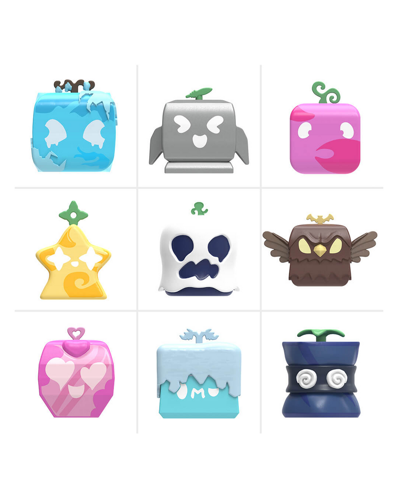 BLOX FRUITS 1.5" Mini Figure 2pk with DLC Code