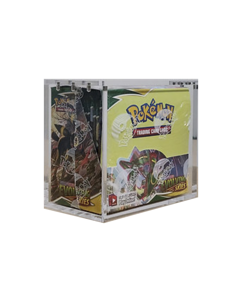 Pokemon Magnetic Acrylic Case for Modern Booster Box Pokemon Magnetic Acrylic Case for Modern Booster Box