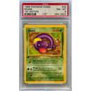 1999 Pokemon Ekans 1st Edition PSA 8