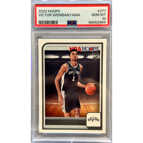 2023 Hoops Victor Wembanyama Rookie #277 PSA 10