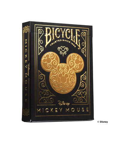 Bicycle Disney Black & Gold Mickey Playing Cards