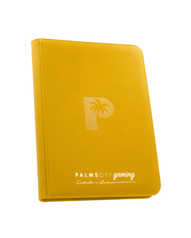 Collector's Series 4 Pocket Zip Trading Card Binder - YELLOW